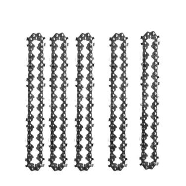 Imagem de 4 Polegada 6 8 Polegada mini correntes de motosserra de aço elétrica motosserra acessório correntes substituição mini correntes de motosserra elétrica, 5x4 polegadas, h