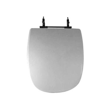 Imagem de Assento Sanitário Poliéster para Louça Sabatini icasa Aço Cinza Claro