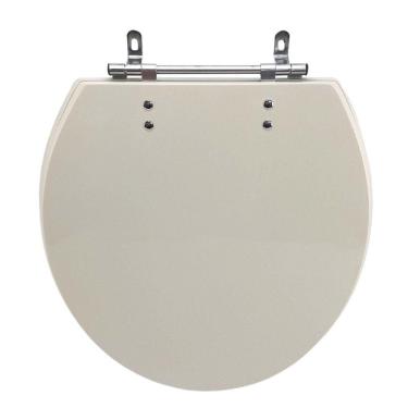 Imagem de Assento Sanitário Poliéster para Louça Azálea/standard/carina/flamingo/fiore/sabará Aço Pergamon