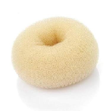 Imagem de (blonde, l) - Beaute Galleria Hair Donut Bun Maker Ring Style Mesh Chignon Ballet Sock Bun (Large, Beige/Blonde)