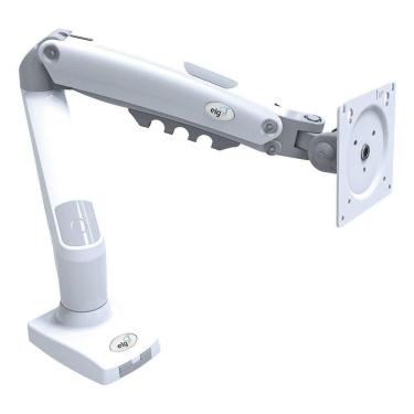 Imagem de Suporte monitor branco articulado 17 a 35 pistão f80w elg