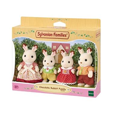 Imagem de Sylvanian Families - 5655 Família dos Coelhos Chocolate, Cor: Multicolor