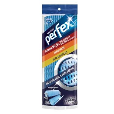 Imagem de Ypê Pano Perfex Multiuso Azul 25 Unidades