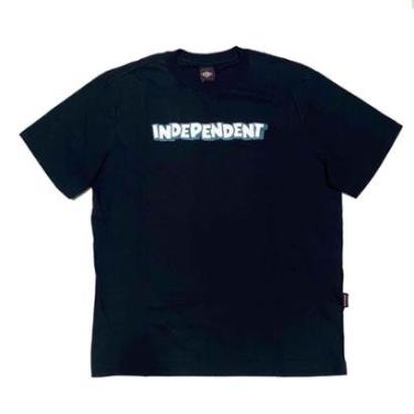 Imagem de Camiseta Independent Bounce SS Preto-Unissex