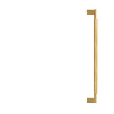 Imagem de Porta de latão sólido dupla face cruz cozinha geladeira aparelho armário puxar barra madeira, dp001a, bb, 450