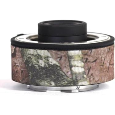 Imagem de CHASING BIRDS Revestimento de lente impermeável camuflado para teleconversor SIGMA 1,4 X 2,0 X capa protetora de lente à prova de chuva (camuflagem de pinheiro, 2.0X (TC-2001))