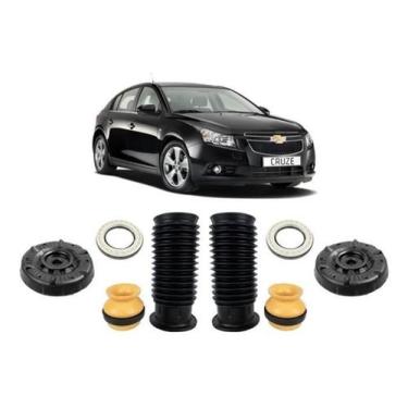 Imagem de 2 Kit Coxim Amortecedor Dianteiro Gm Cruze 2011 2012 2013 14 - Qualyki