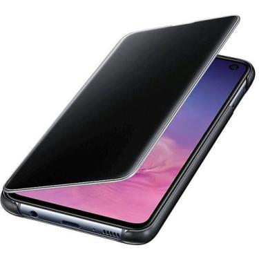 Imagem de Capa Protetora Samsung Clear View Cover Galaxy S10e G970, Preta