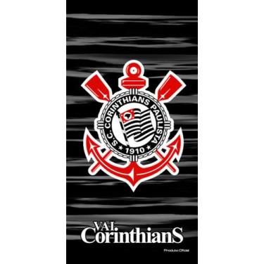 Imagem de Toalha Banho Veludo Corinthians 63794 - Buettner