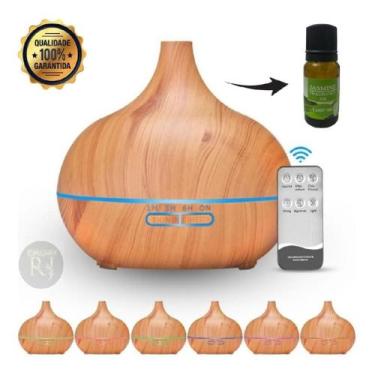 Imagem de Aromatizador De Ambiente Difusor Elétrico Aromaterapia 500ml - Difusor