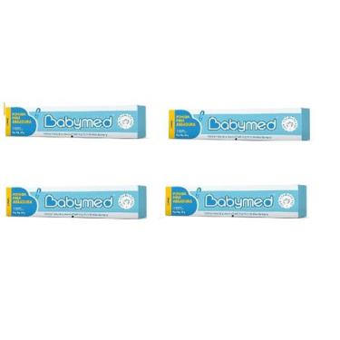 Imagem de Kit 4 Pomada Para Assaduras Babymed Menino 45g - Cimed