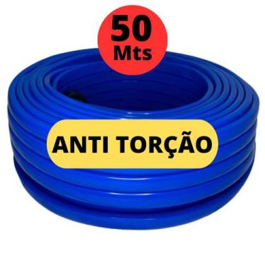 Imagem de Mangueira ANTI-TORÇÃO 50 METROS Resistente Chata Reforçada Não Dobra P