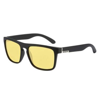 Imagem de Óculos de Sol Kdeam Polarizado Proteção UV400 Esportivo, Amarelo