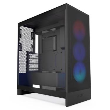 Imagem de GABINETE GAMER NZXT H7 FLOW RGB PRETO MODELO CM-H72FB-R1