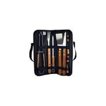 Imagem de Kit para churrasco advantage 10 peças-aço inox-fixxar