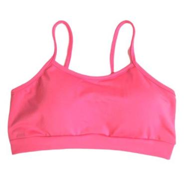 Imagem de Top alcinha feminino fitness com bojo removível TB moda fitness , Rosa