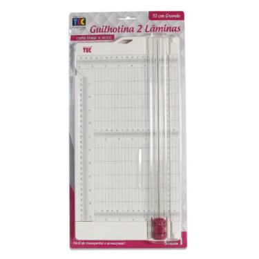 Imagem de Guilhotina 2 Lâminas 31 Cm Grande para Corte e Vinco Toke e Crie - 218