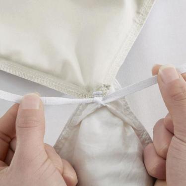 Imagem de Capa de Edredom Avulsa Casal 400Fios Microfibra Zíper Duvet - Casa Lux