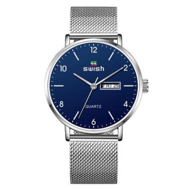 Imagem de Relógio Masculino SWISH Minimalista Analógico  - ElaShopp