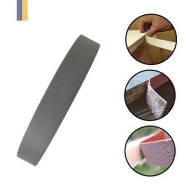 Imagem de Fita De Borda Pvc Para Madeira Verde Verbenni 22mm X 5m Moveis Greenpl