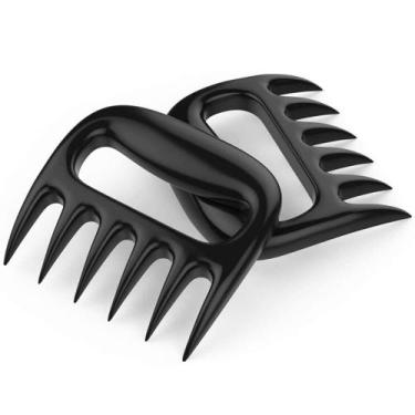 Imagem de Kit C/2 Garras Urso Desfiador Cortador Reforçado Carne Churrasco - Cli