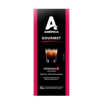 Imagem de Café cápsula américa gourmet, compatível com nespresso