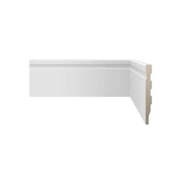 Imagem de Rodapé Fit Frisado 240x10cm Branco - Biancogres