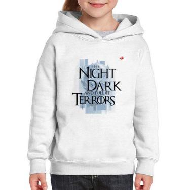 Imagem de Moletom Infantil The night is dark and full of terrors - Foca na Moda,