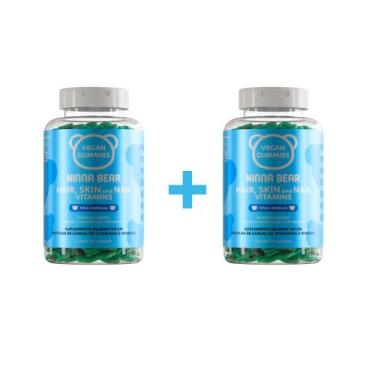 Imagem de Gummies Vegano De Vitaminas E Minerais Gummy Hair Skin Nails - Ninna B