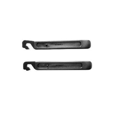 Imagem de Espatula Nylon Bicicleta Tirar Pneus Reta 2pcs Preto - KTR