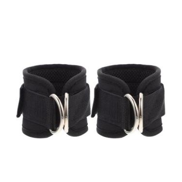 Imagem de Tornozeleira De Polia Baixa Puxador Profissional Cross Para Academia T