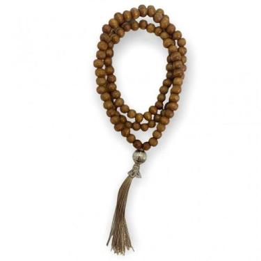 Imagem de Japamala Budista 108 Contas De Madeira 8 Mm-Escolha A Cor - Meta Ataca