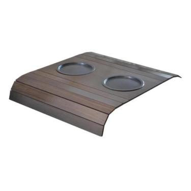 Imagem de Esteira Porta Copos + Porta Controle - Tabaco - Maison De Lele