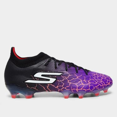 Imagem de Chuteira Campo Skechers SKX_01 Low Diamond FG Masculina-Masculino