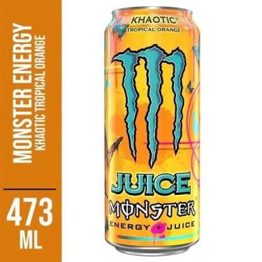 Imagem de Energético Juice Tropical Orange Monster Khaotic 473ml