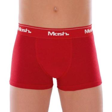 Imagem de Cueca Boxer Mash 190.03 Infantil, Azul marinho, GG