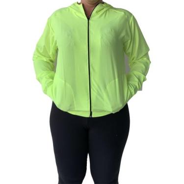 Imagem de Jaqueta Corta-Vento Capuz, Bolso Lateral, Microfibra - D.A Modas, Pink