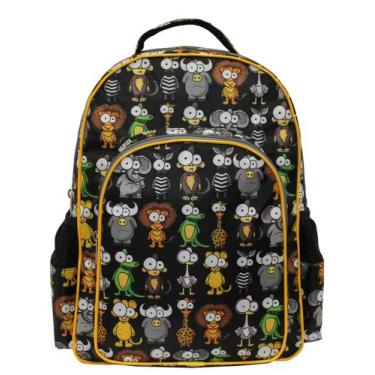 Imagem de Mochila Infantil Masculina 4 divisões LS MO4139 estampa animais - LS B