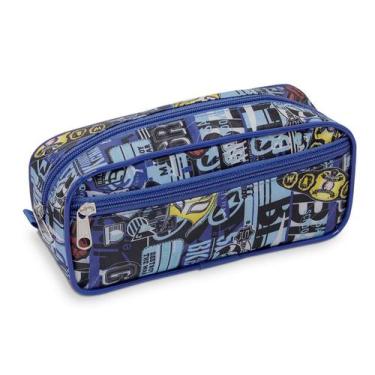 Imagem de Estojo LS EE2092 com bolso frontal - LS Bolsas