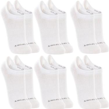 Imagem de Kit Com 6 Pares De Meias Curtas Soquete Invisivel Lupo Modelo Esportiv