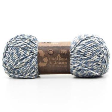 Imagem de Fio Ecojeans Pingouin 100g, 9592 DELAVE JEANS