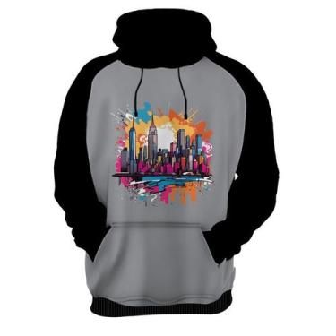 Imagem de Moletom Casaco Estampada T-shirt New York Nova York City 3 - Enjoy Sho
