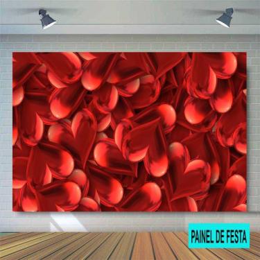 Imagem de Painel De Festa de Dia Dos Namorados - Shopp Adesivos
