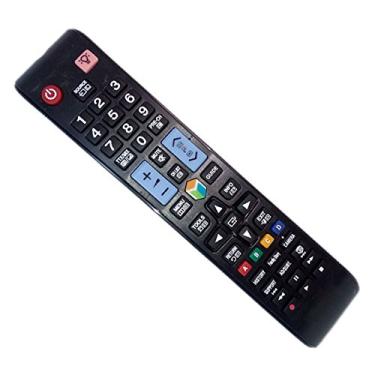 Imagem de Controle remoto substituído compatível com Samsung UN40ES6500F AA59-00640A UN50ES7100F UN46ES7500 UN55ES6550FXZA LED HDTV TV