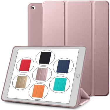 Imagem de DuraSafe Cases Capa traseira de TPU inteligente para iPad 2nd 2011 3rd 4th Gen 2012-9.7 [iPad 4 iPad 3 iPad 2 modelo antigo] A1458 A1416 A1395 MC705LL/A MD328LL/A MD333LL/A Smart Auto Sleep/Wake with