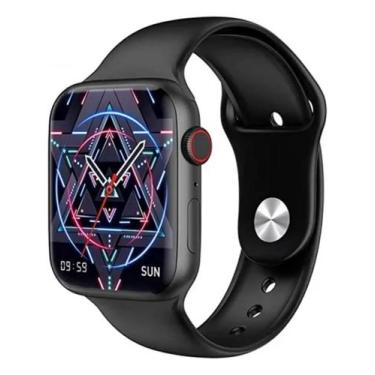 Imagem de Smartwatch Feminino Masculino W59 Mini Pro 41mm 2 Pulseiras Gps Nfc Si