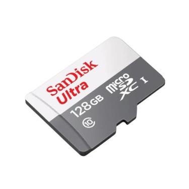 Imagem de Cartão De Memória 128 Gb Sandisk Ultra Micro Sd Classe 10 80mb/s