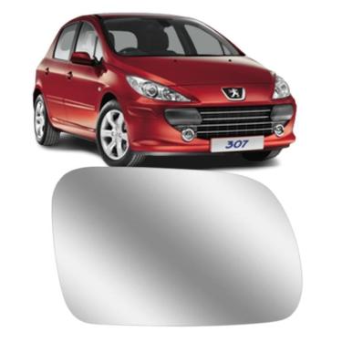 Imagem de Lente Retrovisor Com Base Peugeot 307 Lado Esquerdo