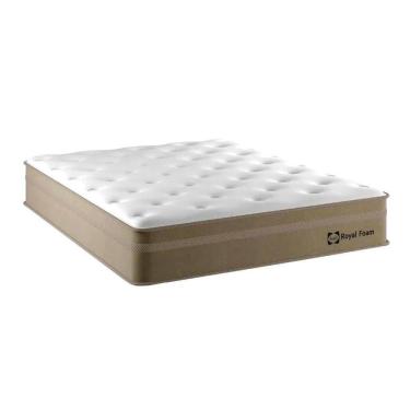 Imagem de Colchão Queen de Espuma Sealy Royal Foam Euro Pillow 158x198x28 cm