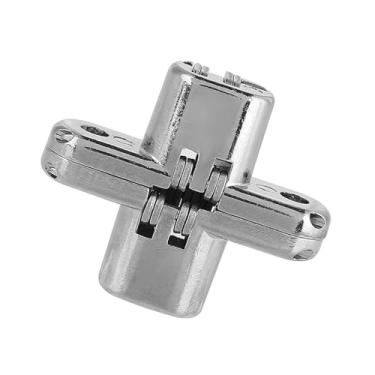 Imagem de Dobradiça de Mesa, Dobradiça Espessada Com Dobradiça Invisível Liga de Zinco de Prata Oculta, para a Porta Famliy Friends Home (11.5x26.5x3.5cm/4.5x10.4x1.4in)